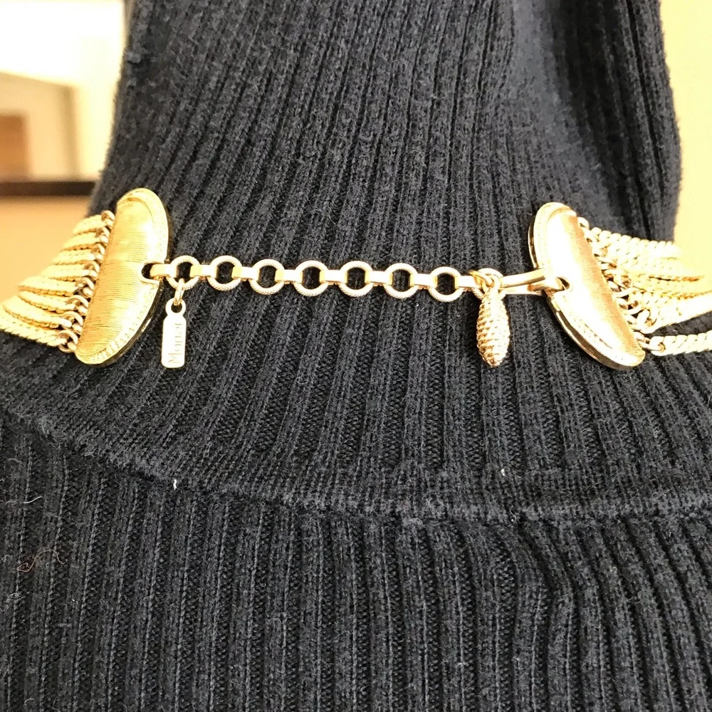 Stunning Vintage Monet bib necklace - Picture 4 of 11